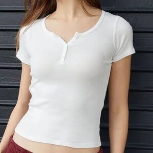 White Brandy Melville top!
